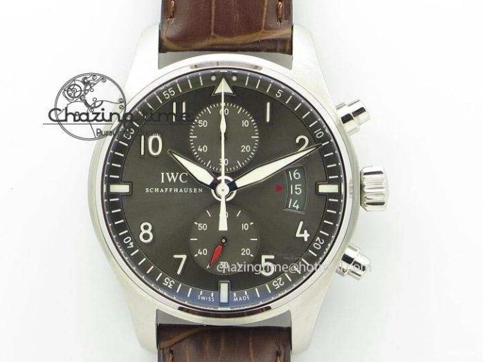 MIROTIME 0515 SunProtective Big Pilot Real PR IW500910 “Patrouille Suisse” ZF 1:1 Best Edition On Gray Nylon Strap 7278